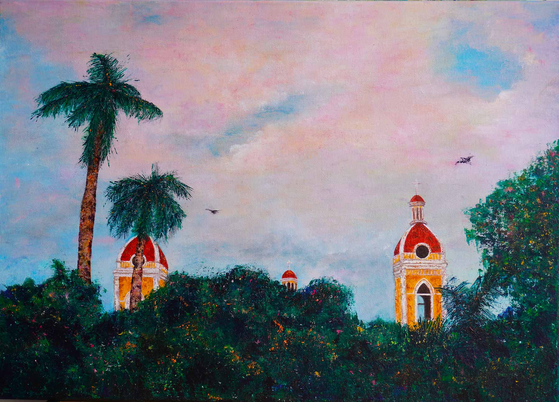 Atardecer en Granada Nicaragua