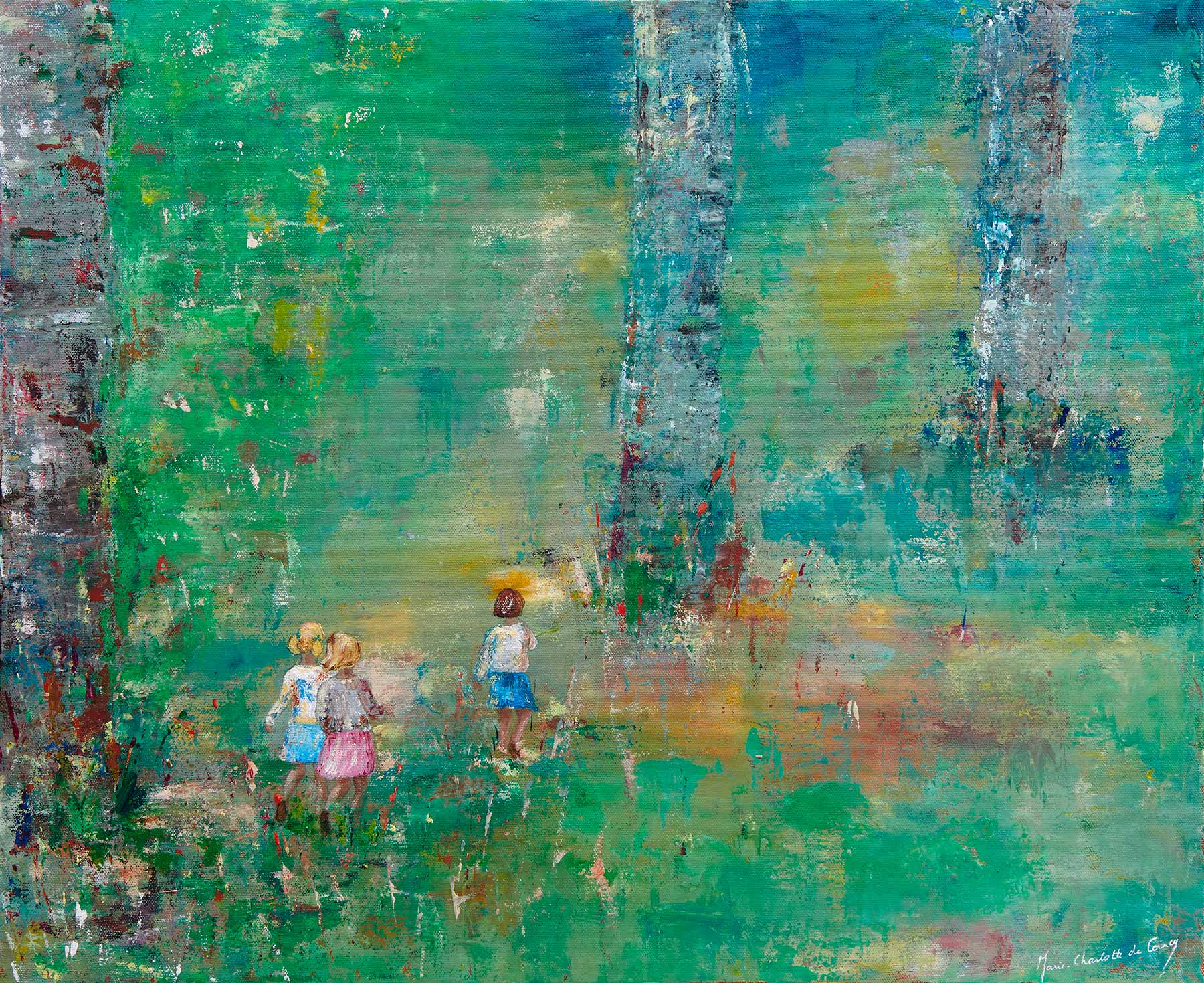 Vers la forêt enchantée