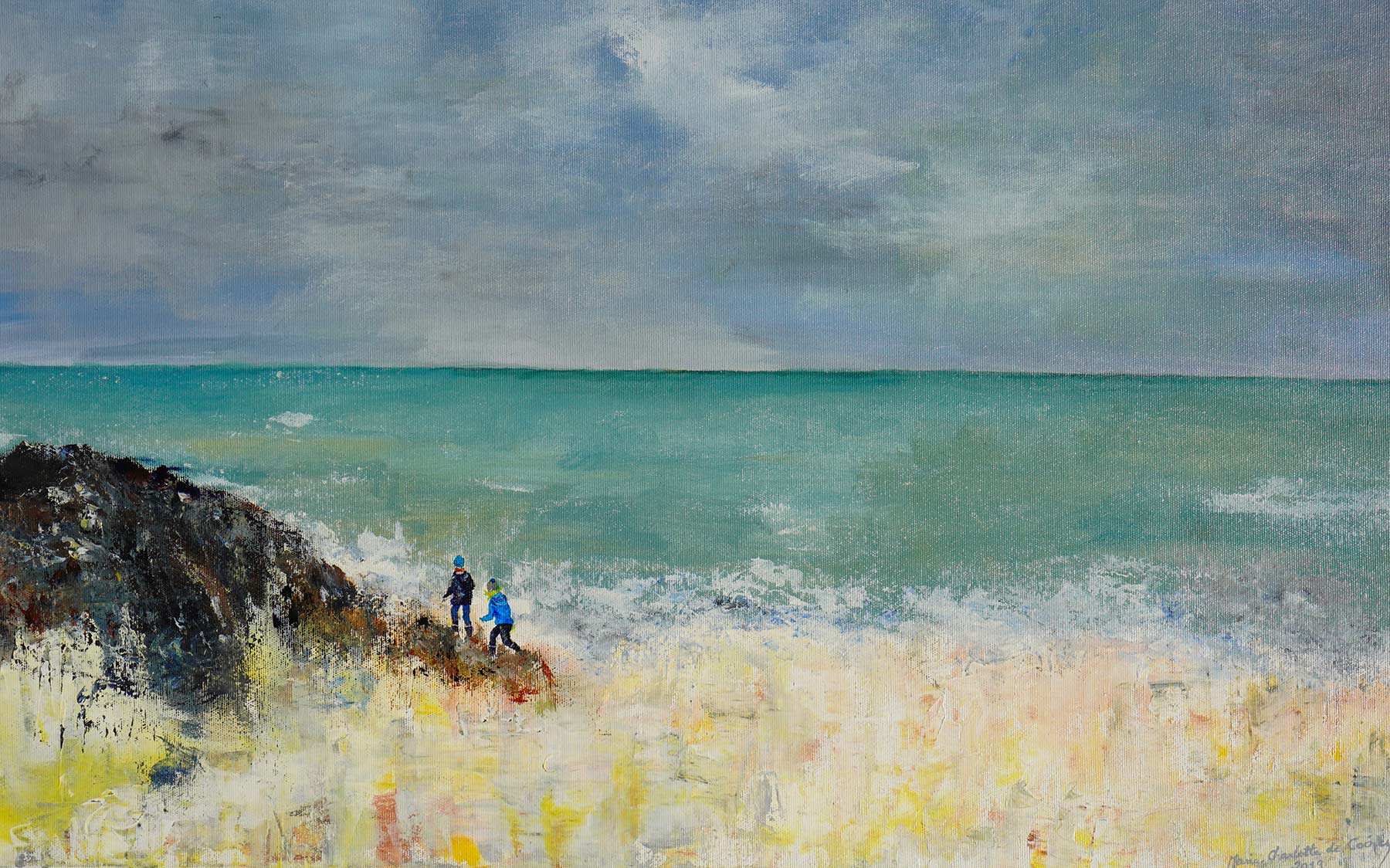 À l'assaut du rocher